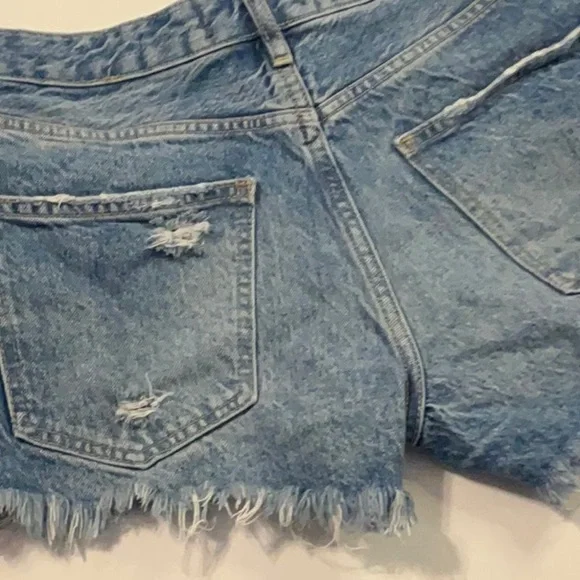 We The Free X FP Good Time Relaxed Distressed Shorts in Beach Bum Size 28; NWOT - Picture 11 of 15